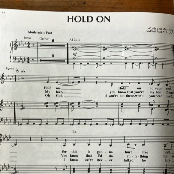 Music book: Sarah McLachlan Songbook for piano vocal and guitar - Picture 11 of 15